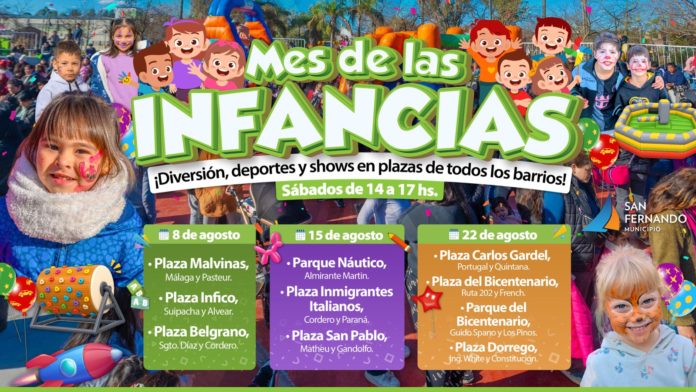 1 mes de las infancias 2026