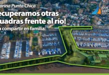 Juan Andreotti anunció la recuperación de tres cuadras de espacio verde frente al río