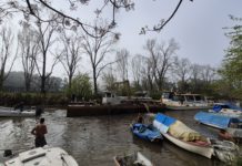 San Isidro retiró una draga varada desde 2016 y avanza en la reconexión con la costa