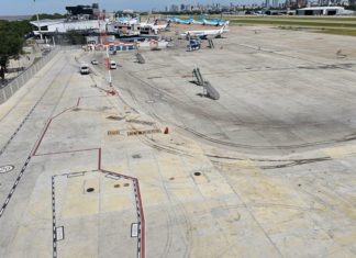 Desde hoy, el Aeroparque Jorge Newbery cerrará tres días por obras