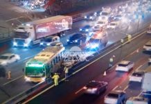Choque múltiple en Panamericana: seis autos involucrados y cinco heridos
