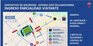 Copa Sudamericana: Operativo de seguridad para Tigre – Montevideo City Torque (Uru)