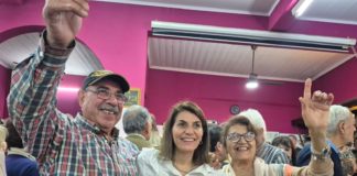 Autoridades del Municipio de Tigre acompañaron un encuentro solidario organizado por el Centro de Jubilados Marina Mercante