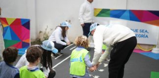 Se inauguró en el Jardín n°8 de Vicente López el primer patio adaptado Joy of moving