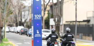 Vicente López ya instaló 204 Puntos Seguros para combatir el delito y asistir a los vecinos en casos de emergencias