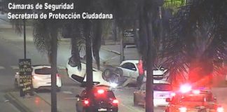 Distracción al volante y vuelco en General Pacheco: no hubo heridos de gravedad