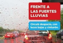 Alerta meteorológica por fuertes vientos y tormentas