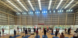 La comunidad continúa disfrutando de los encuentros de yoga que organiza el Municipio de Tigre