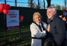 Junto a centenares de familias del barrio Los Tábanos, Julio Zamora inauguró el Paseo de la Ribera en Tigre norte