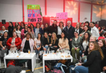Julio Zamora agasajó a auxiliares de escuelas públicas de Tigre por su labor cotidiano dedicado a los estudiantes