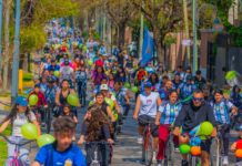 San Fernando disfrutó una multitudinaria Bicicleteada Familiar
