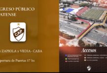 Copa Libertadores: operativo de seguridad para Platense – Fluminense (Bra).