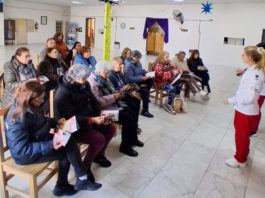 Adultos mayores de Don Torcuato y El Talar participaron de un taller municipal de alimentación saludable