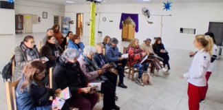 Adultos mayores de Don Torcuato y El Talar participaron de un taller municipal de alimentación saludable