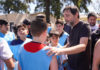 Fernando Moreira inauguró el nuevo espacio multideportivo del Parque José Hernández