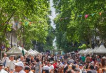 Una feria gigante para celebrar a 50 colectividades en la Avenida de Mayo