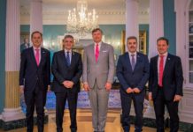La Ciudad de Buenos Aires fortalece su vínculo con Estados Unidos: Jorge Macri se reunió con Christopher Landau en Washington
