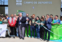 Katopodis inauguró el nuevo Campo de Deportes de la UNAHUR