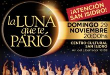 «La Luna que te Parió» en el Centro Cultural San Isidro