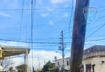 Impactante persecución en San Miguel a un auto sin patente
