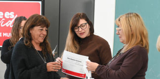 Se entregaron certificados del programa de formación «Emprendedoras Rodantes» destinado a vecinas del Municipio de Tigre