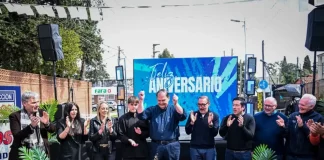 Nardini destacó a un comercio en su 70º aniversario