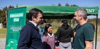 San Isidro realizó una jornada de conducción segura para repartidores locales