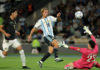 Sin Messi, la Selección argentina goleó 4-0 a Bolivia en un amistoso internacional