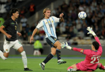 Sin Messi, la Selección argentina goleó 4-0 a Bolivia en un amistoso internacional