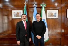 Nardini fortalece vínculos internacionales con Egipto