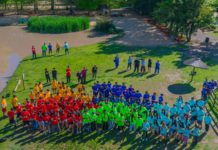 140 jóvenes del programa educativo de San Fernando disfrutaron un emocionante campamento