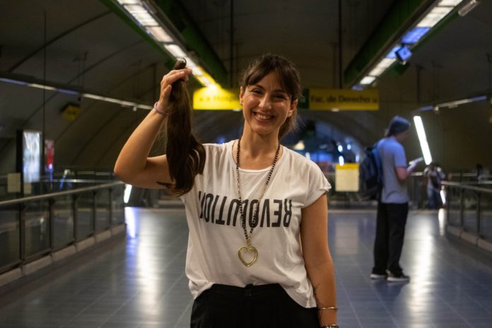 Campaña de donación de pelo