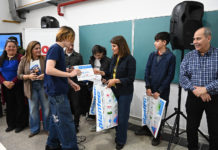 En el CUT, estudiantes de escuelas de Tigre participaron del segundo certamen de Dibujo Técnico de la Región 6