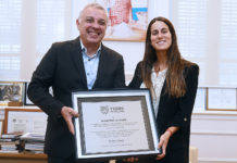 El Municipio de Tigre reconoció como Personalidad Destacada del Deporte a Agostina Alonso, campeona mundial con Las Leonas