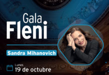 Sandra Mihanovich acompañará a Fleni en una nueva Gala Solidaria en el Teatro Colón