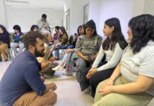En el CUT, estudiantes del Centro de Idiomas de Tigre participaron de un laboratorio creativo