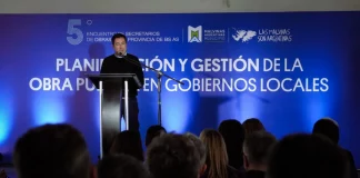 Nardini reivindicó el papel de los municipios para sostener el desarrollo en un contexto de desfinanciamiento