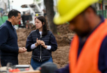 Nuevas obras en Munro: Vicente López renueva la Plazoleta Julio Martel