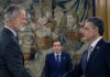 Jorge Macri fue recibido por el rey de España, Felipe VI, y le entregó la Declaración Iberoamericana de Alcaldes y Alcaldesas junto a su par madrileño