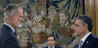 Jorge Macri fue recibido por el rey de España, Felipe VI, y le entregó la Declaración Iberoamericana de Alcaldes y Alcaldesas junto a su par madrileño