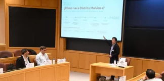 Nardini presentó Distrito Malvinas en el encuentro internacional “Ciudades y Ecosistemas para el Bien Común 2026-2030”