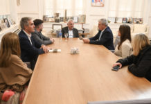 El intendente Julio Zamora recibió a una comitiva de Portugal en Tigre para intercambiar experiencias en turísmo y cultura