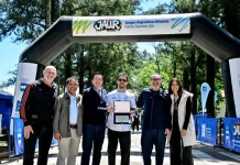 Nardini recibió al campeón olímpico “Maligno” Torres en el tercer día de los JAUR